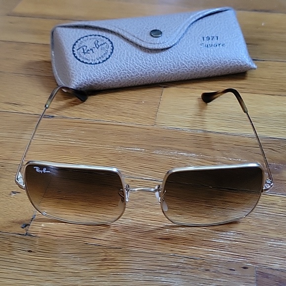RAY-BAN 54mm Gradient Square Sunglasses - Picture 11 of 11